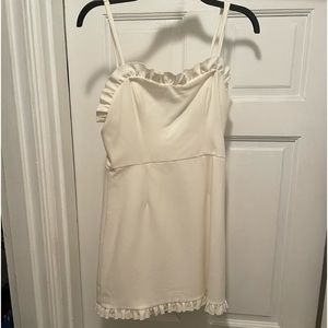 French connection white dress size 4